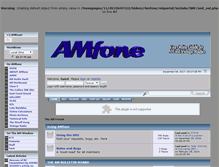 Tablet Screenshot of amfone.net